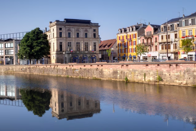 Les Berges de la Savoureuse à Belfort