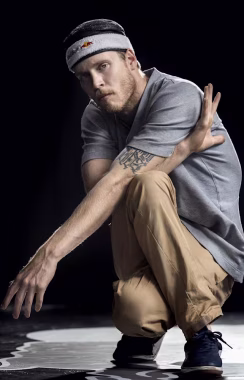 B-Boy Menno en concert